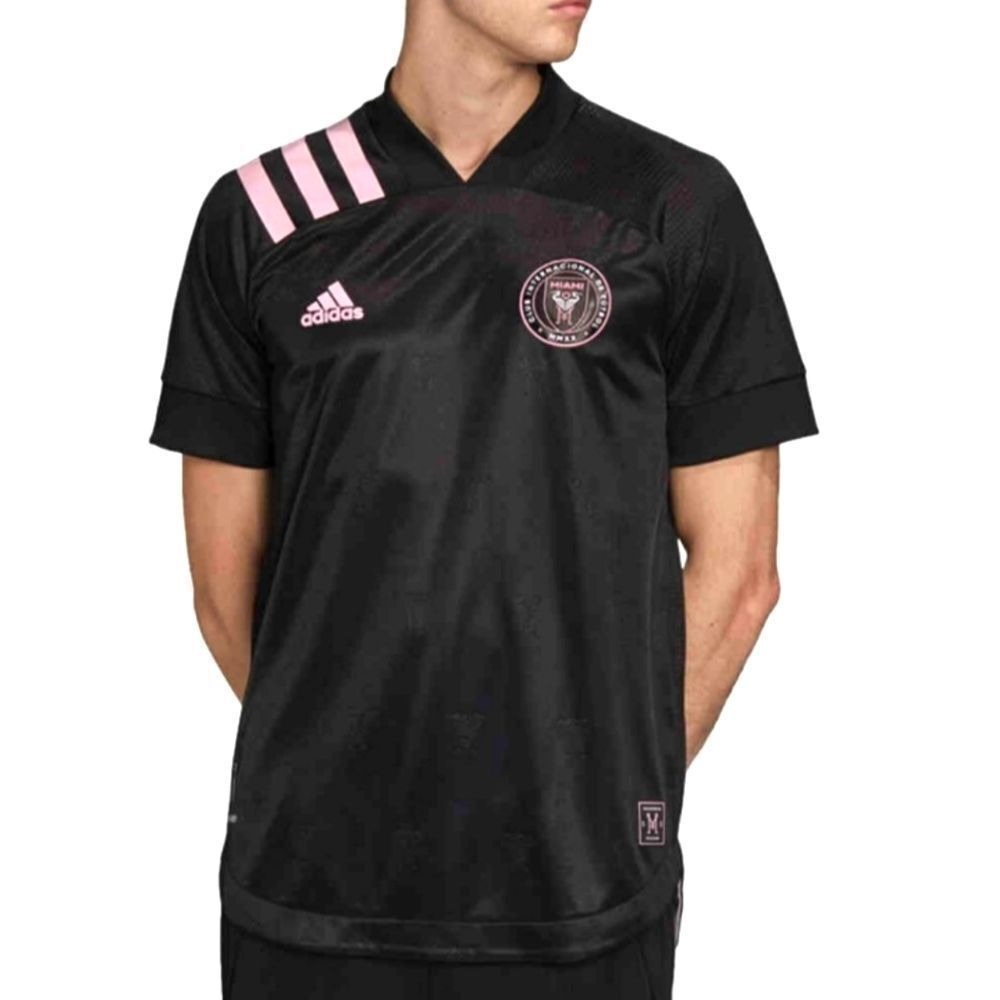 MLS Inter Miami CF 2020 IMCF Authentic Away Soccer Jersey Black and Pink M