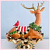 Mackenzie Childs Christmas Reindeer