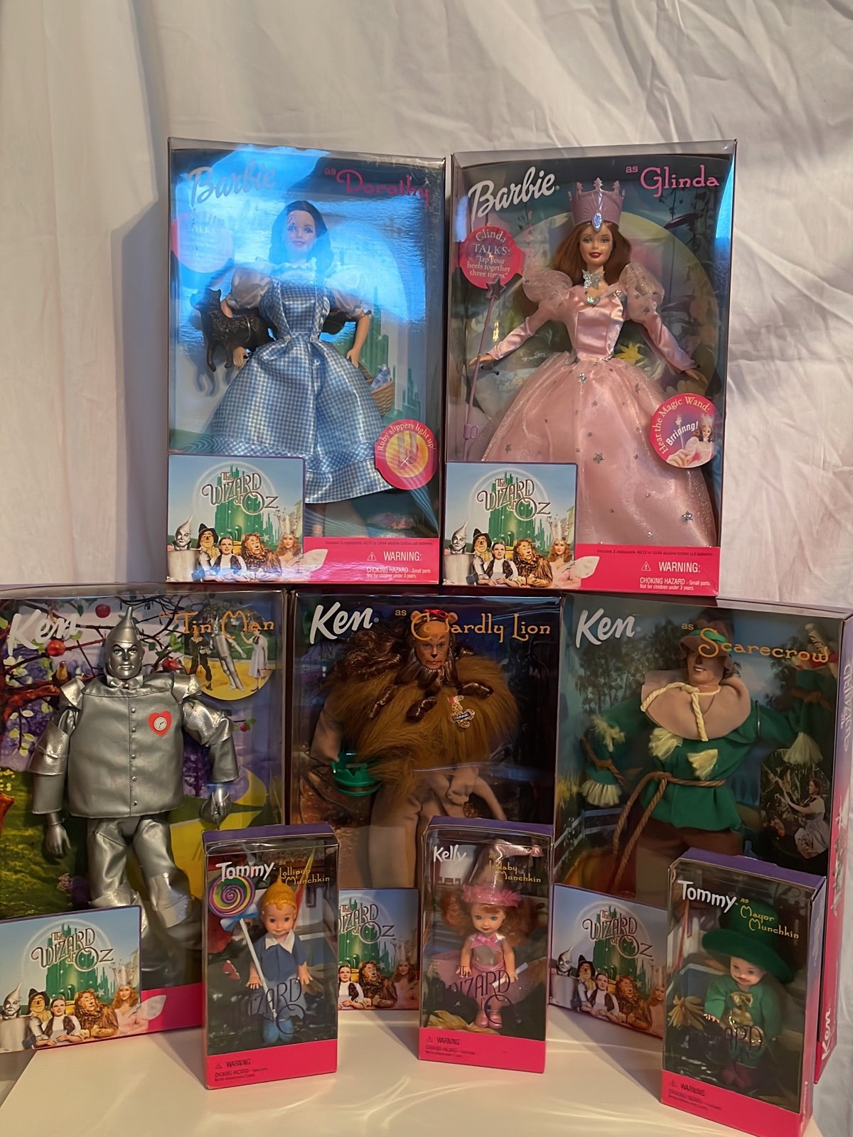 Wizard of Oz Barbie collection 8 pcs