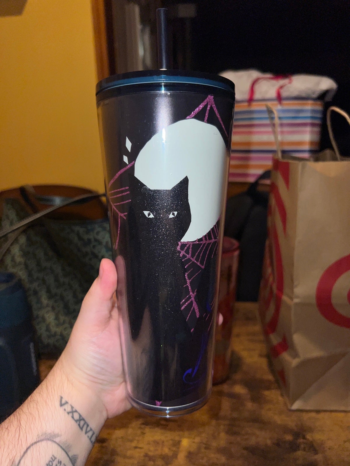Starbucks halloween glow in the dark
