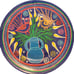 Hecho En Mexico Hand Painted Pottery Wall Hanging Plate 10 1/2” Birds Pitcher