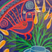 Hecho En Mexico Hand Painted Pottery Wall Hanging Plate 10 1/2” Birds Pitcher