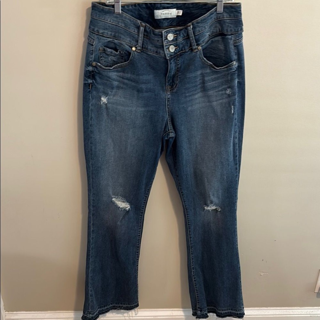 Torrid flare jeans size 16
