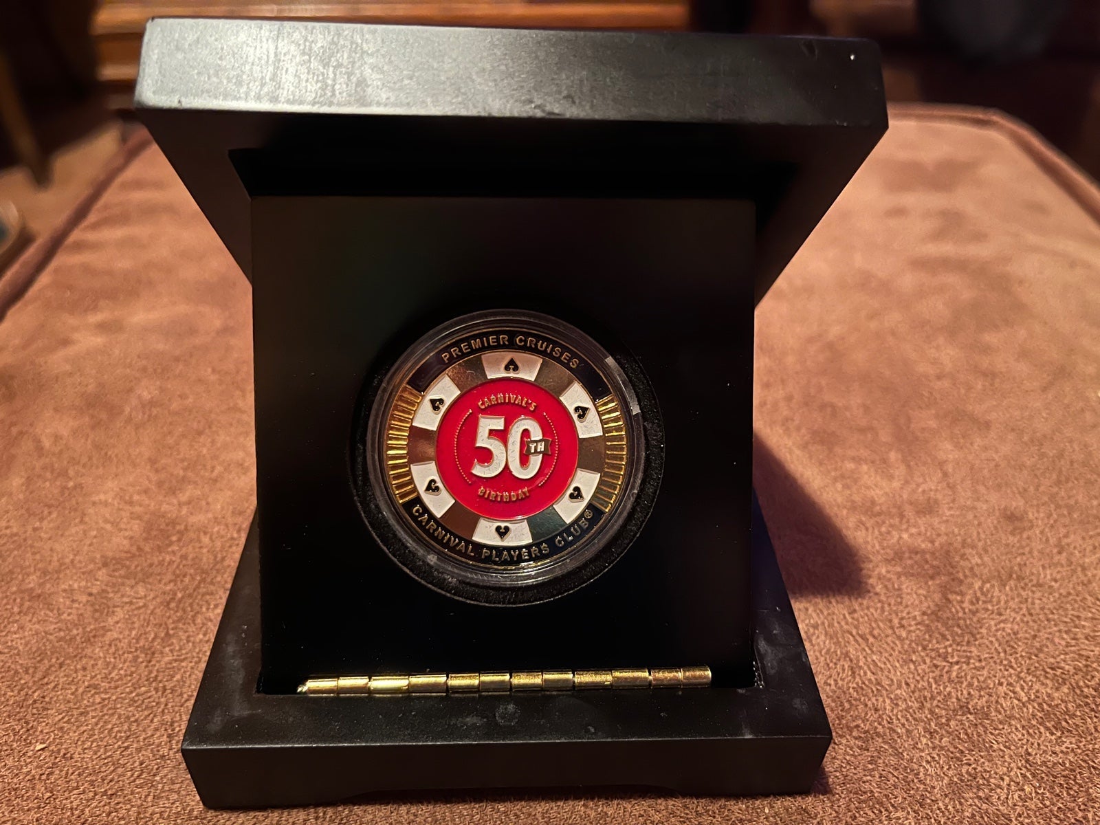 Carnival Cruise Casino 50th Birthday Coin-Very Rare