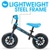 10-inch Toddlers Balance Bike Lightweight Training Bike