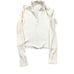 Rag & Bone Essential Rob Pullover Top Ribbed Sz M White Organic Cotton