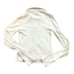 Rag & Bone Essential Rob Pullover Top Ribbed Sz M White Organic Cotton