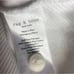 Rag & Bone Essential Rob Pullover Top Ribbed Sz M White Organic Cotton