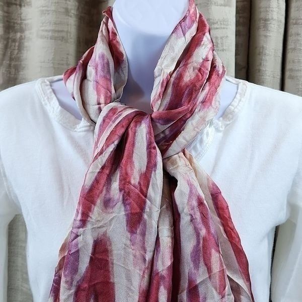 Coldwater Creek Silk Scarf One Size