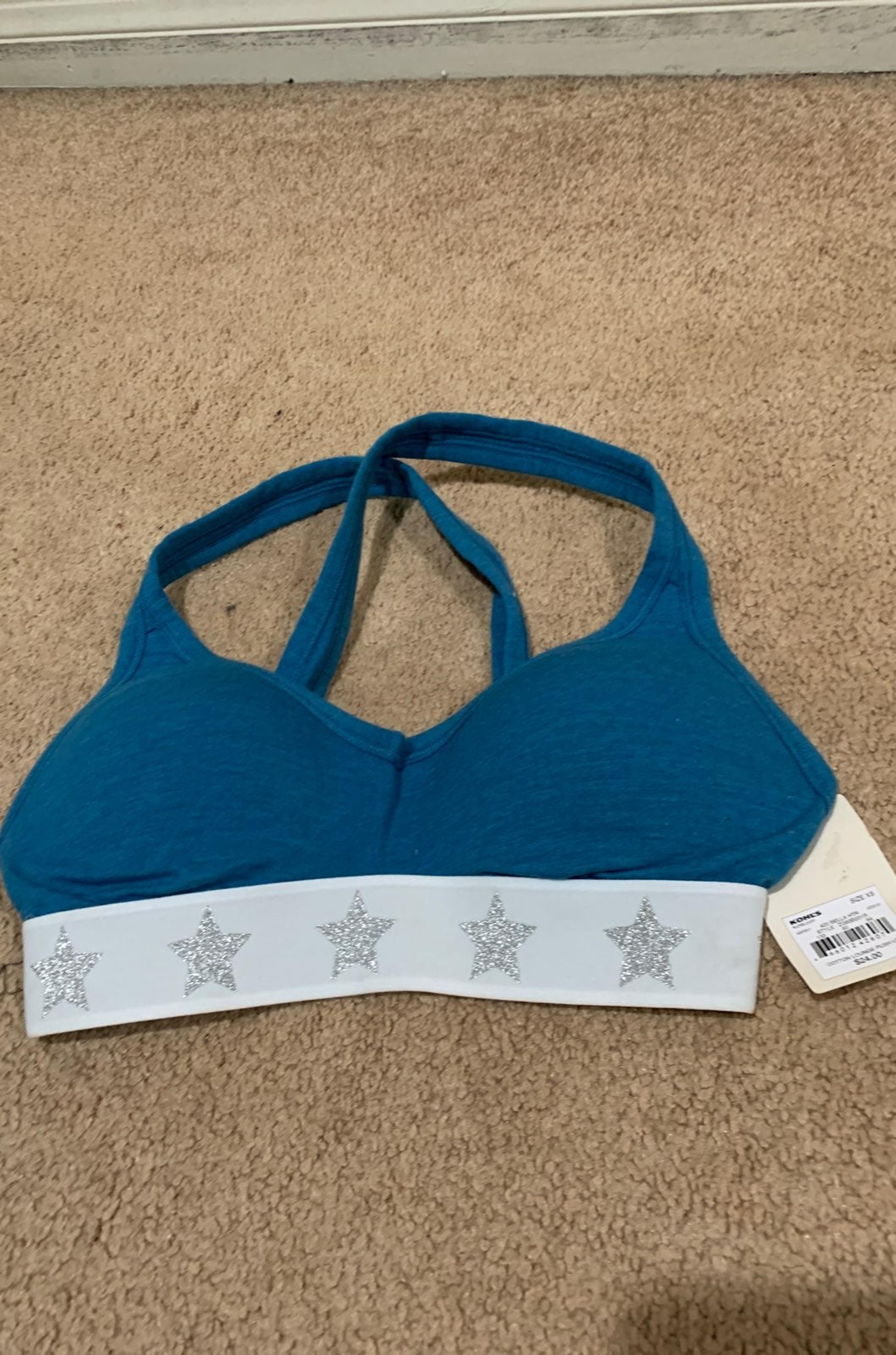 So cotton lounge push up sports bra