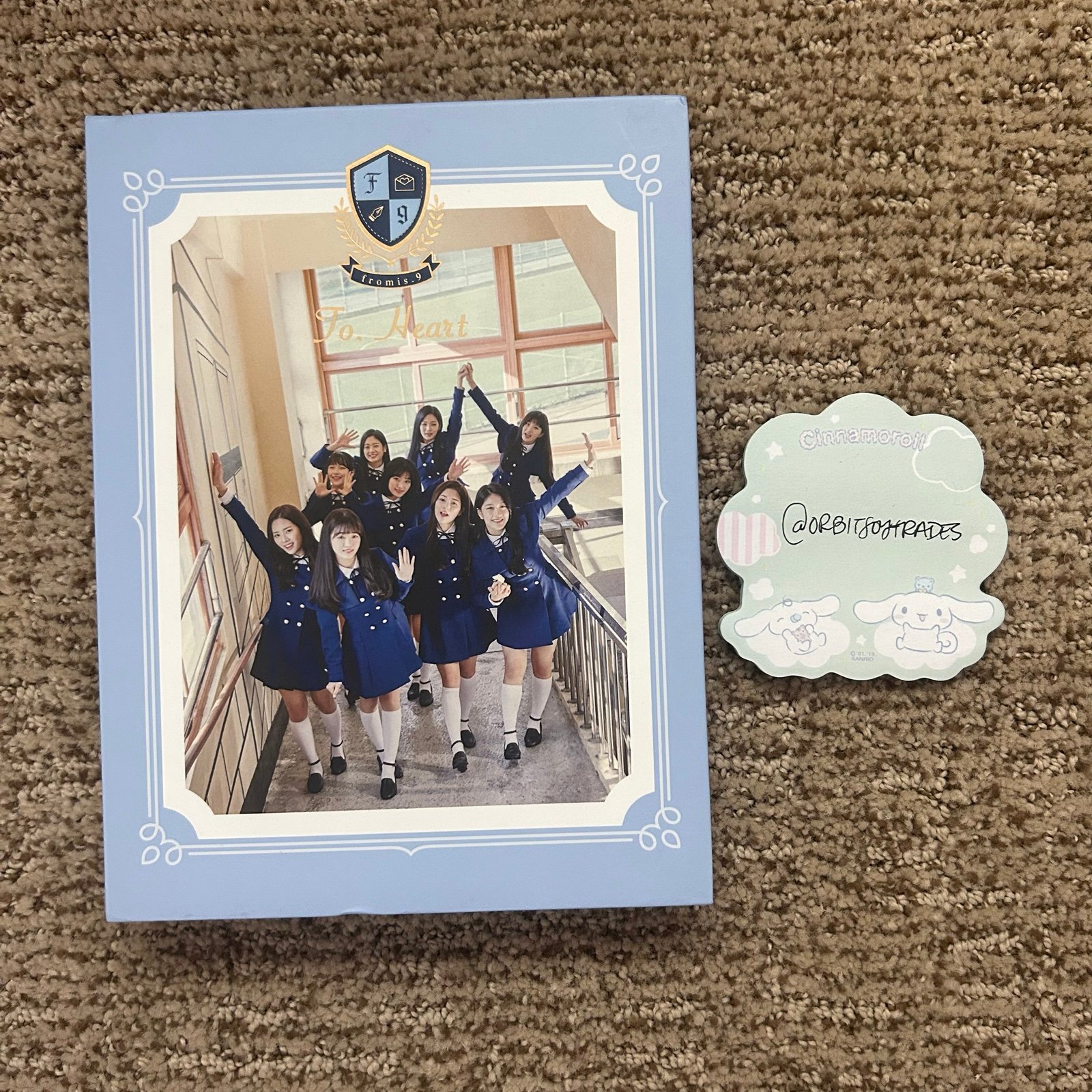 通販サイト一覧 fromis_9 to CD - version blue album heart K-POP・アジア