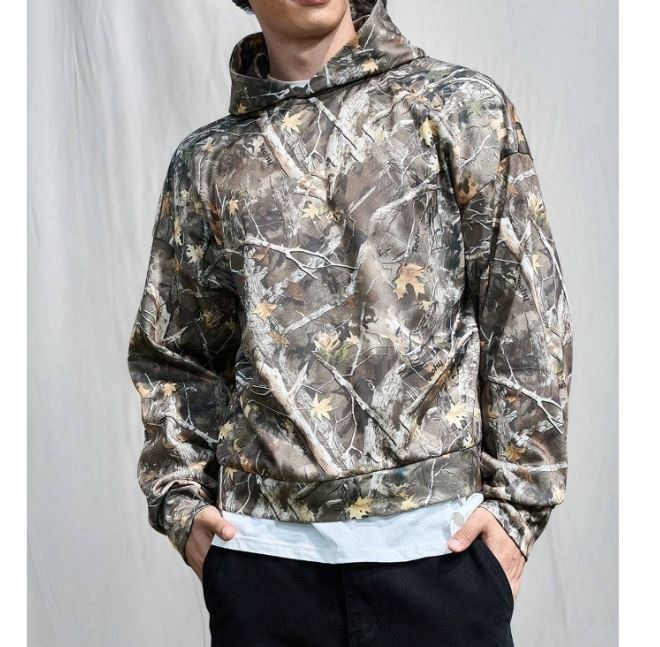 Hoodie Men's Knitted Casual Loose Fit Long Sleeve Hoodie L1