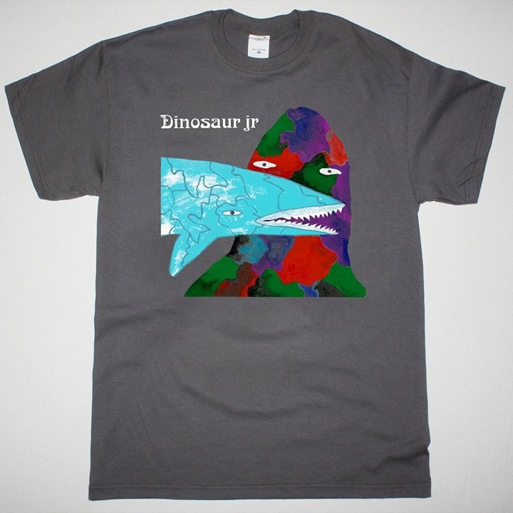 Dinosaur Jr FISH FOOD T-Shirt Dinosaur Jr T-Shirt Dinosaur Jr Shirt Rock Band Sh