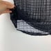 Black Silver Crinkle Top Sz M