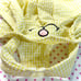 Kawaii Yellow Bunny Gingham Plaid Dog Outfit - Dog Halloween Costume / Easter P