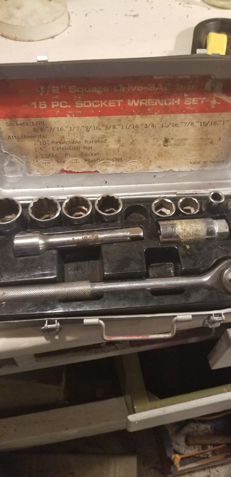 Vintage Half inch wrench set
