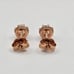 Authentic Pandora Rose Stud Earrings