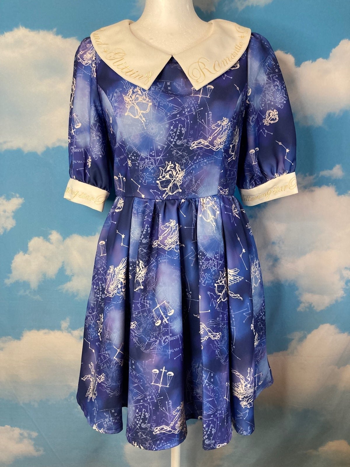 NWT Liz Lisa Galaxy Constellation Embroidered Dress