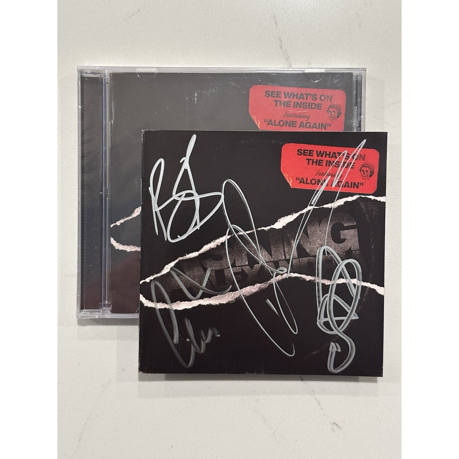 Asking Alexandria Signed Autographed CD See What's On The Inside #1