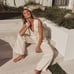 Dissh Linen Pants sz 8