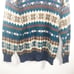 Alpaca Size XL Grandpa Fair Isle Sweater