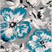 5' X 7' Modern Floral Design Area Rug-M3SD