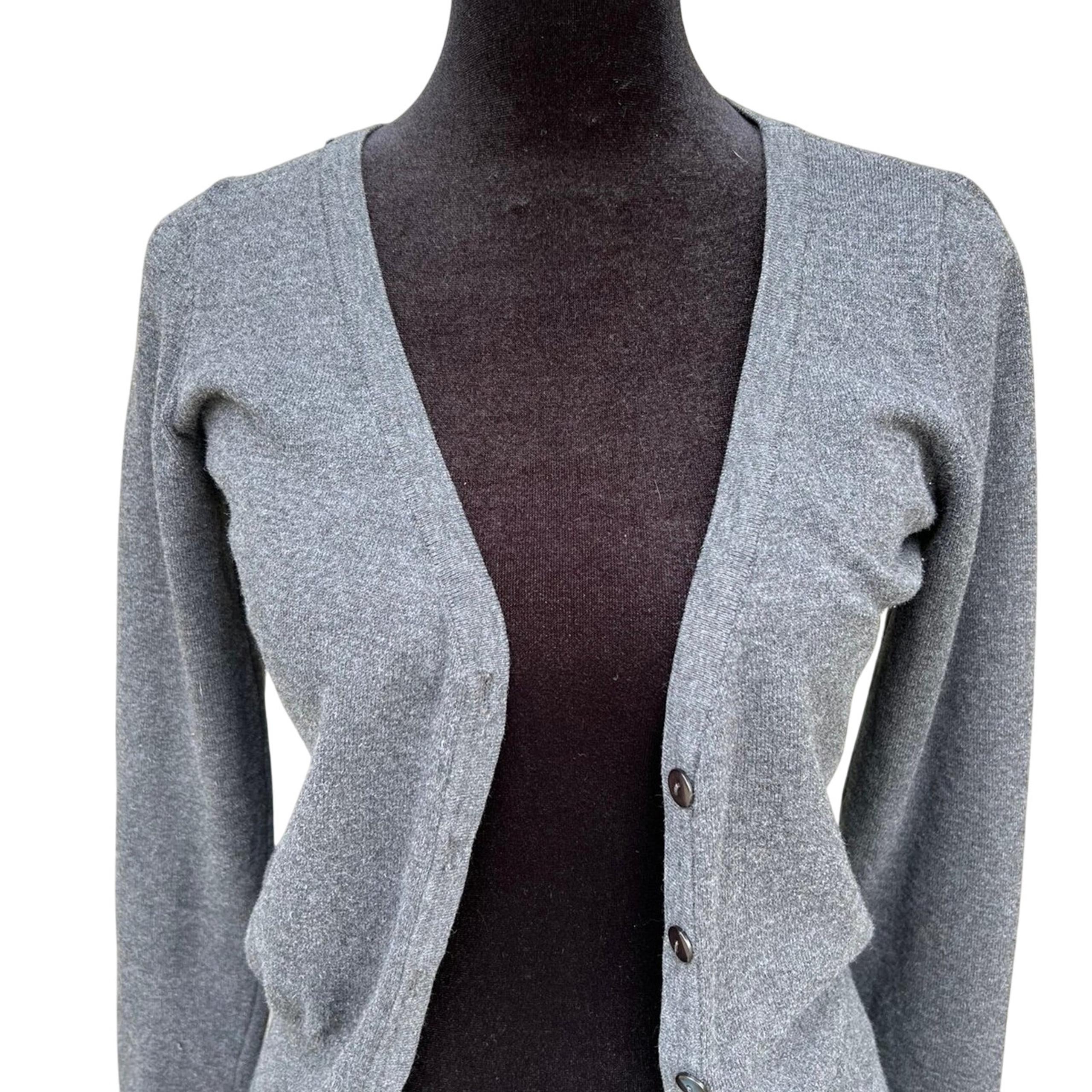 Rue 21, women's size M, dark gray cardigan sweater