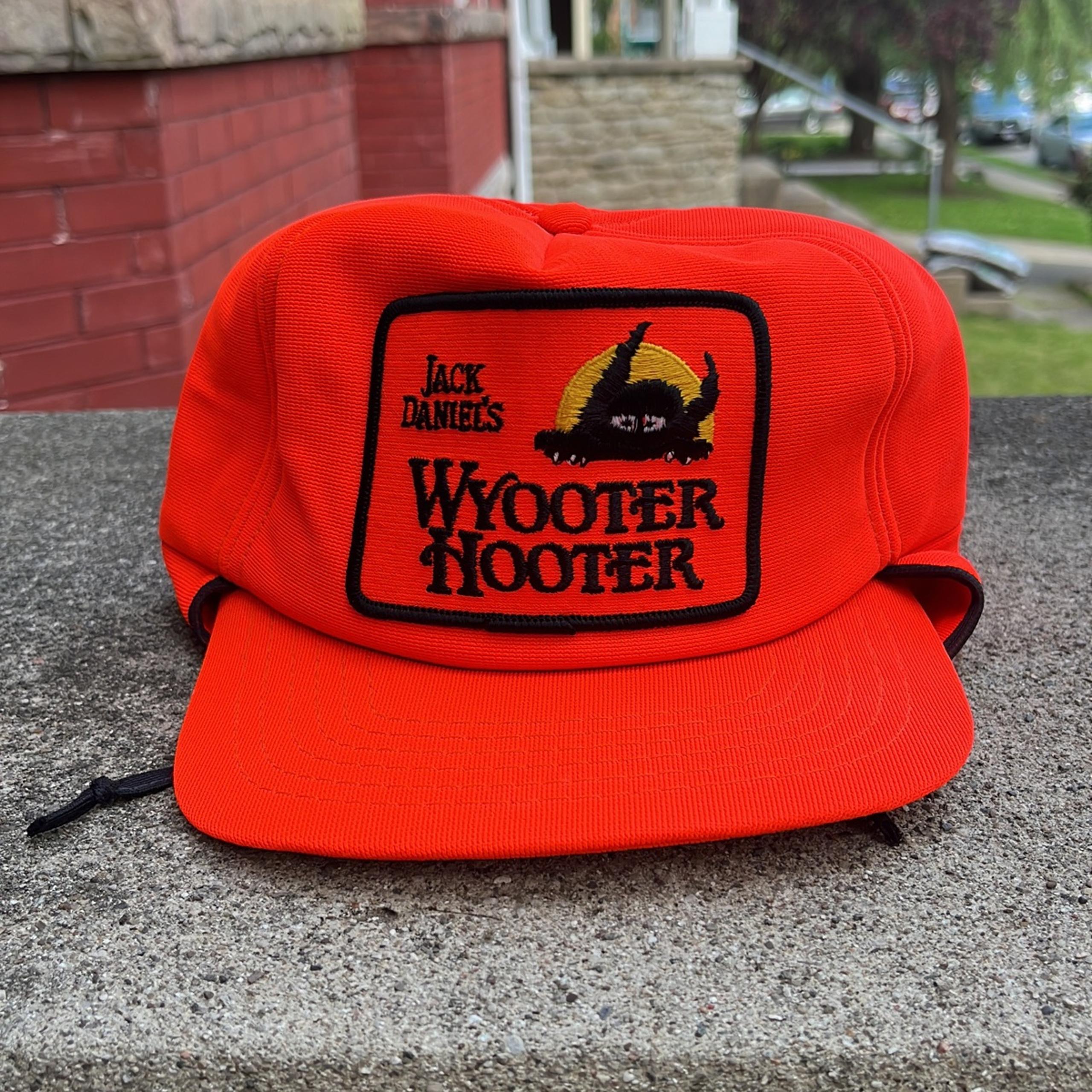 Vintage New Era Jack Daniels Wyooter Hooter Snapback Hat