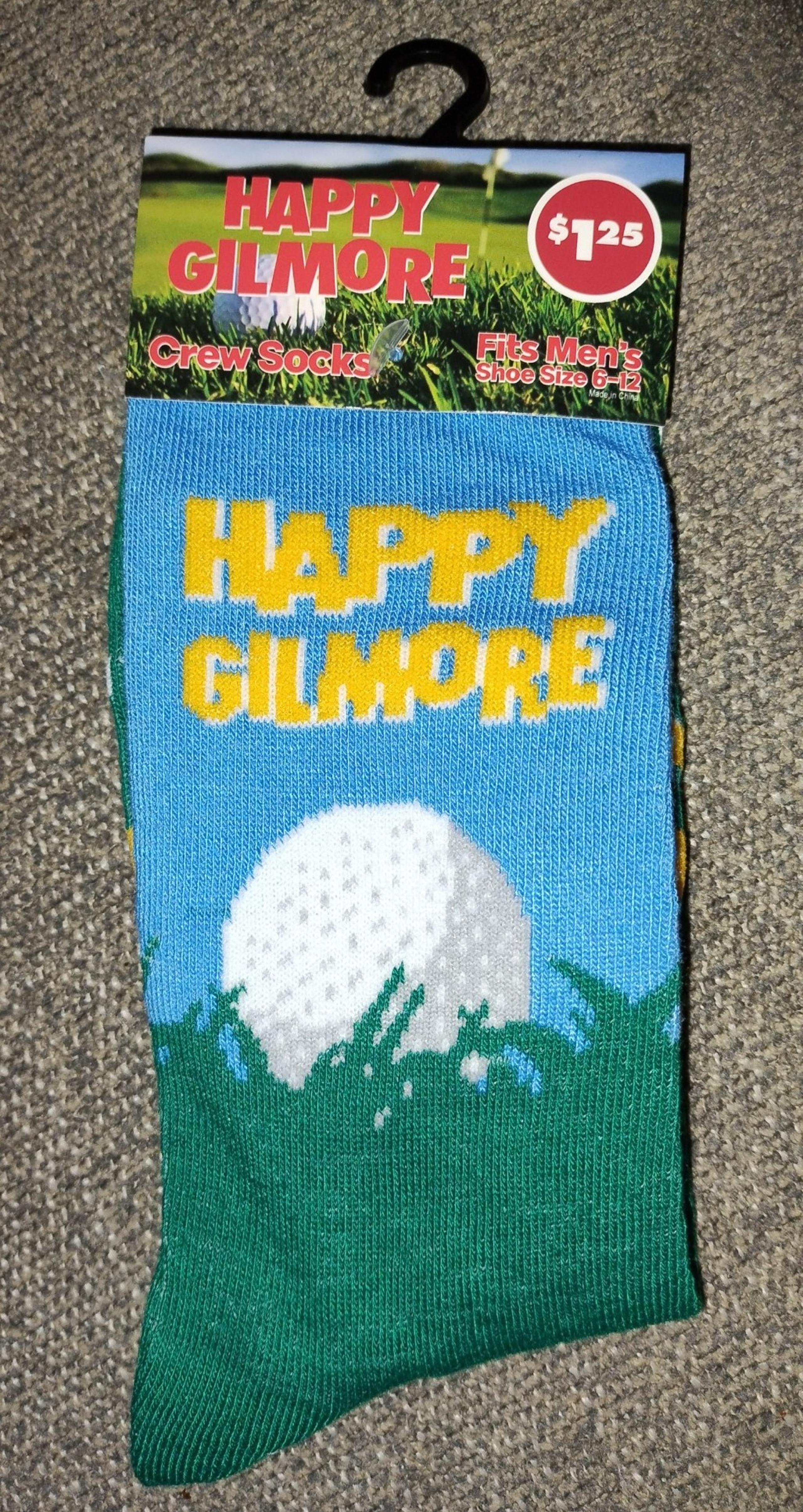 Happy Gilmore Men's Crew Socks