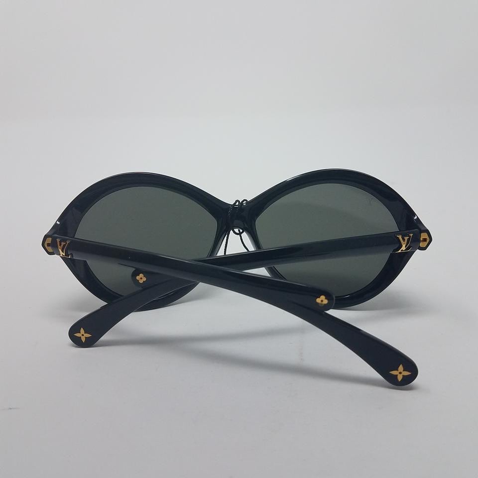 Louis Vuitton Black acetate Flore Carre