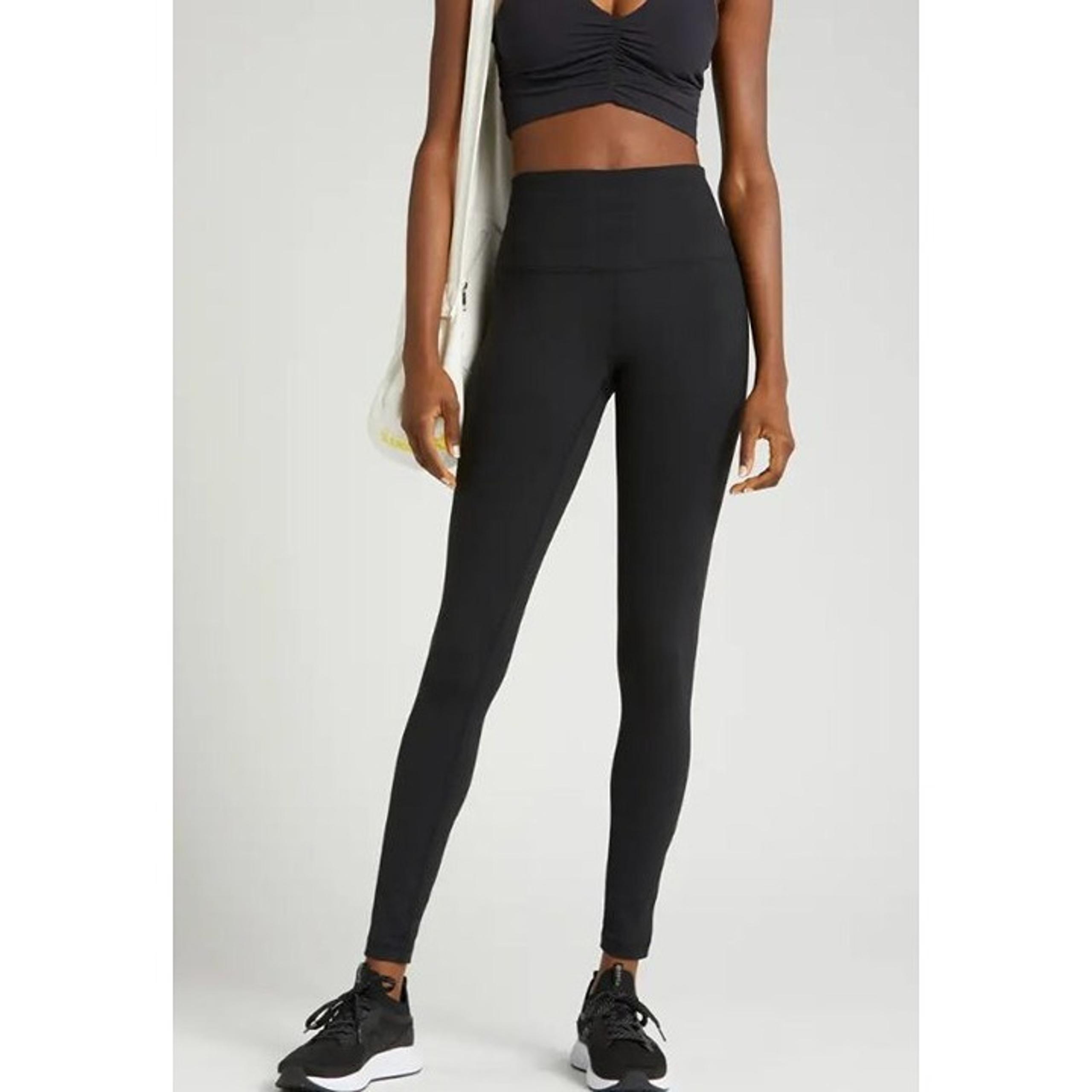 Nordstrom, High Waist Leggings, Black, XS