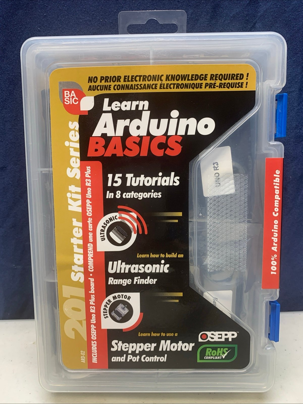 Arduino 201 Stepper Motor Starter Kit(Brand New) Sealed