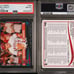 2014 Topps #364 Mike Trout black Parallel Angels /63 SSP PSA 8