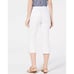 Michael Kors Seamed Pull On Capri pants white Women Size 10