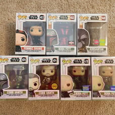 Star Wars Funko Pop Lot - Book of Boba Fett
