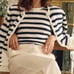 Rosae Paris The William Organic Cotton & Merino Wool Knitted Top - Size 2/4