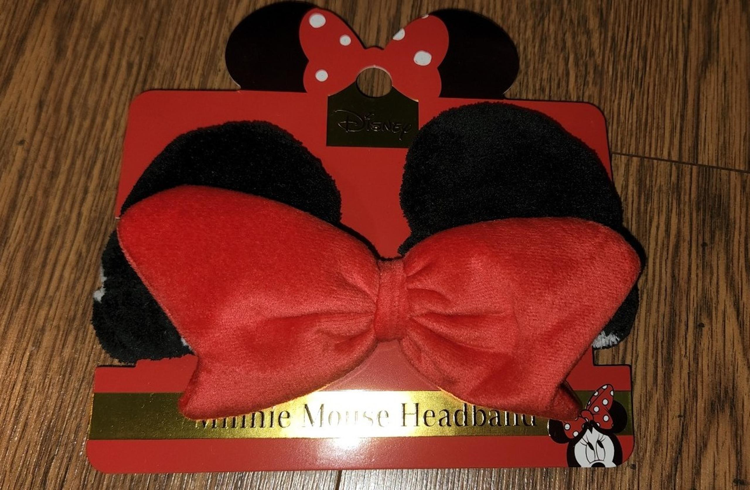 Disney Red Bow Polka Dot Minnie Mouse Headband Primark Exclusive