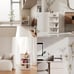 Stackable Plastic Storage Basket, Foldable Closet Organizers and Storage