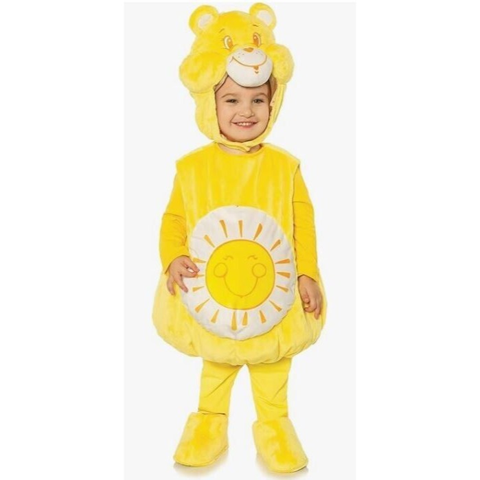 UNDERWRAPS unisex-child Care Bears Funshine Bear Toddler's Costume 2-4T