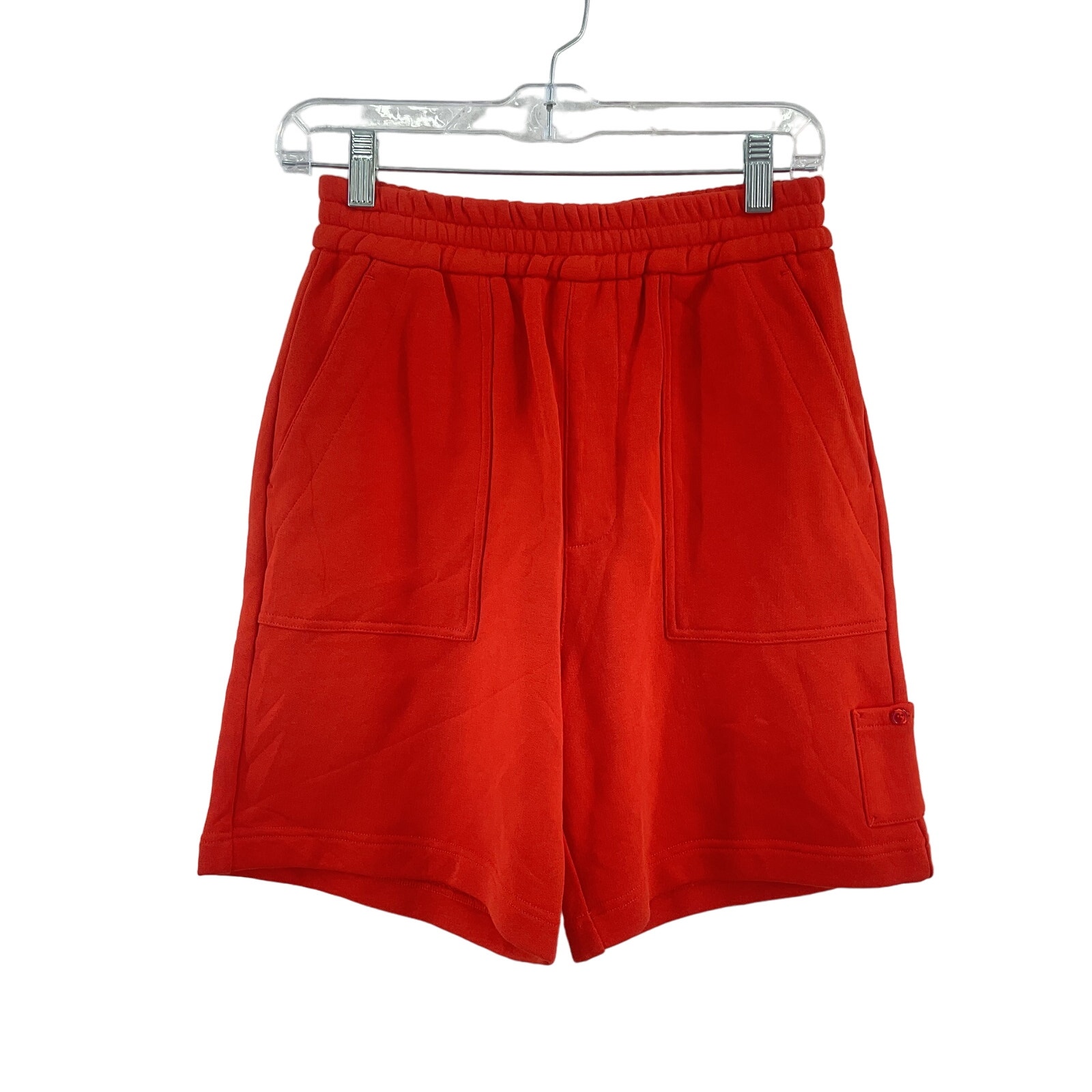 Bobblehaus Cotton Blend Casual Athletic Sweat Shorts, Orange, Men’s Size S NWT