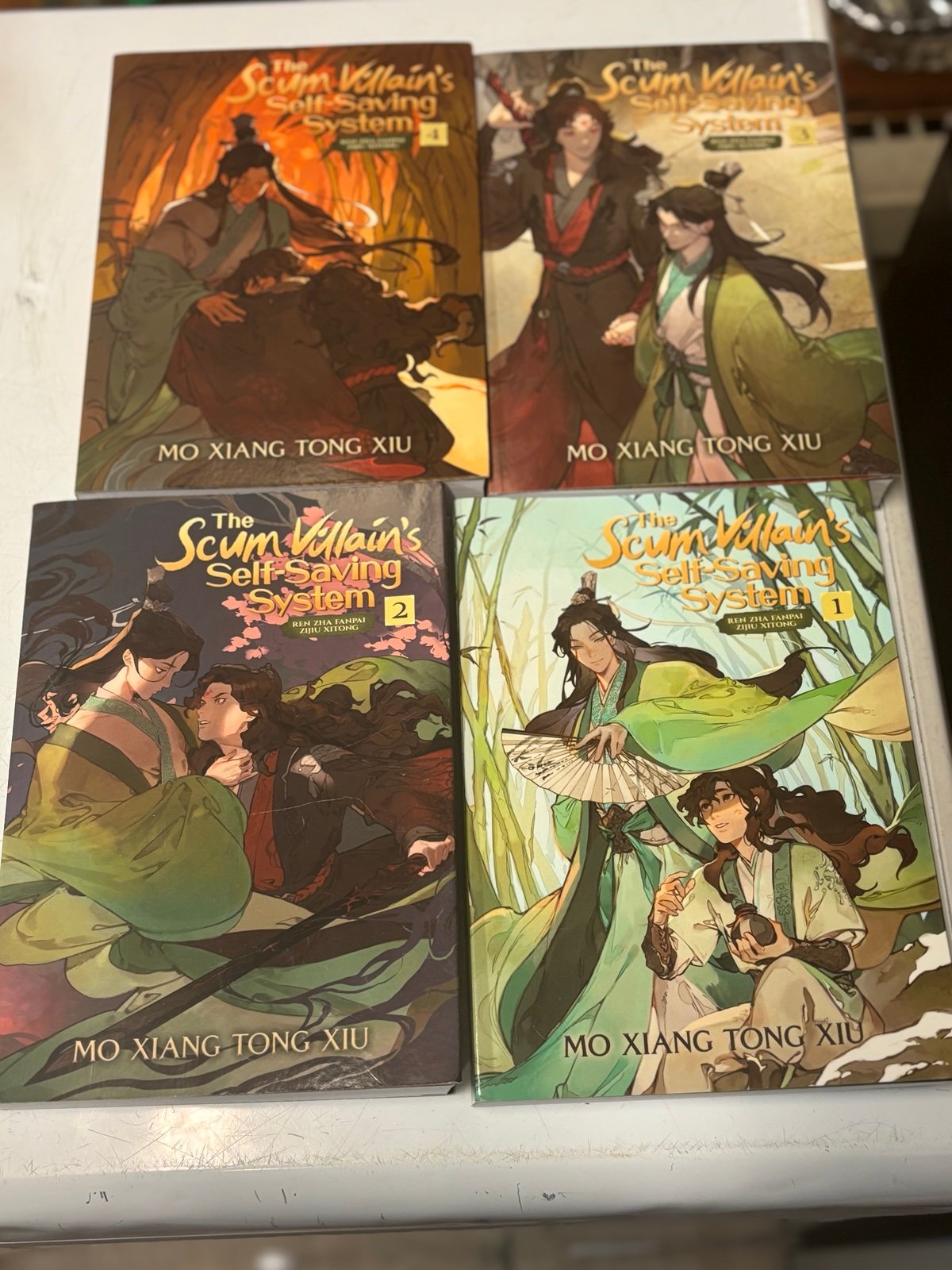 The Scum Villain’s Self-Saving System Vol. 1-4