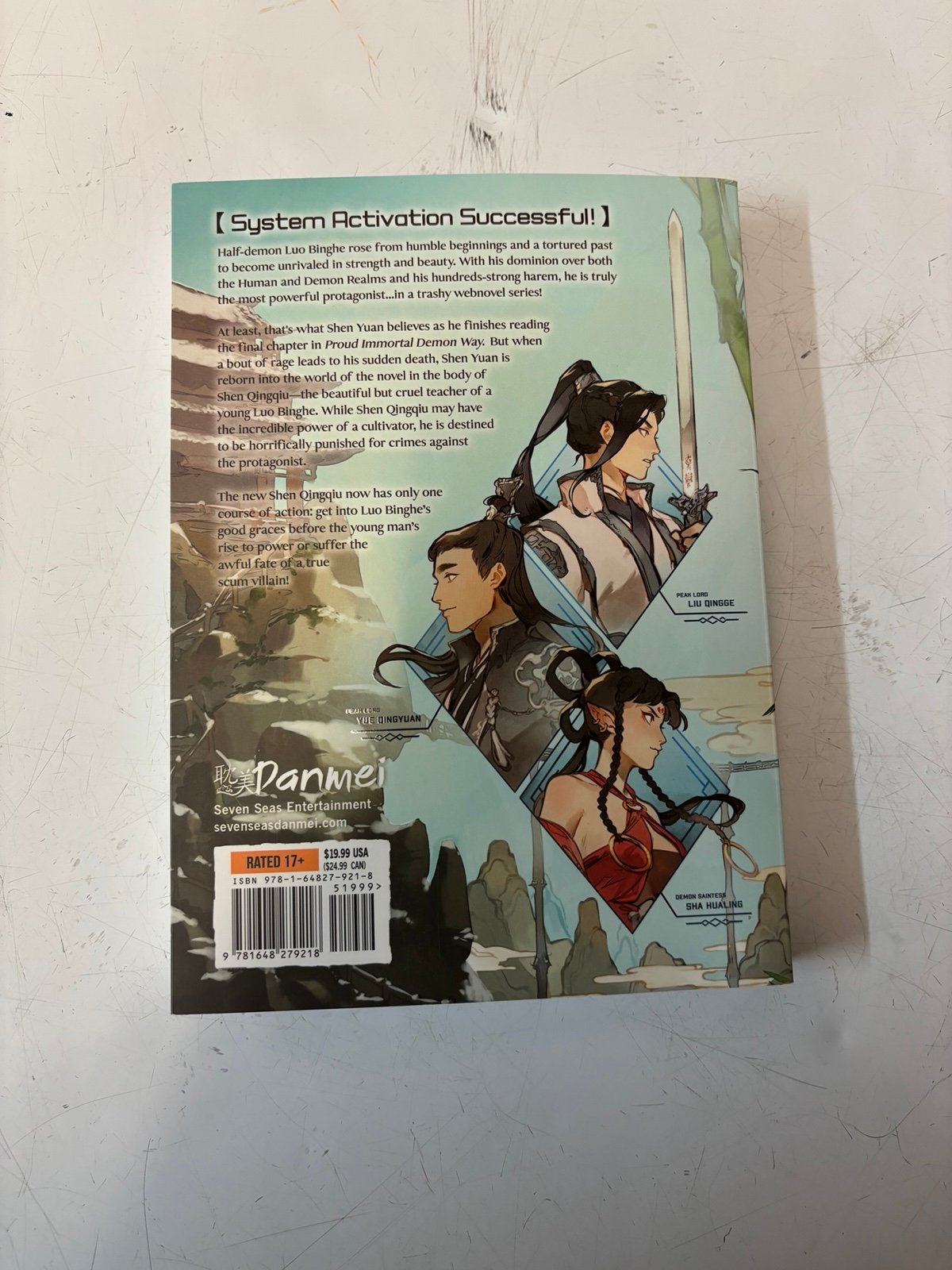 The Scum Villain’s Self-Saving System Vol. 1-4 - detail