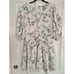 Misa los Angeles Narcissa cream floral mini dress size L