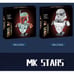 Star Wars Busts - Darth Vadar Storm Trooper Bounty Hunter - Set of 3 Mould King.
