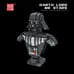 Star Wars Busts - Darth Vadar Storm Trooper Bounty Hunter - Set of 3 Mould King.