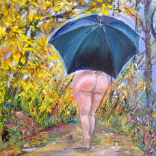 Original oil painting. Nude 11*14