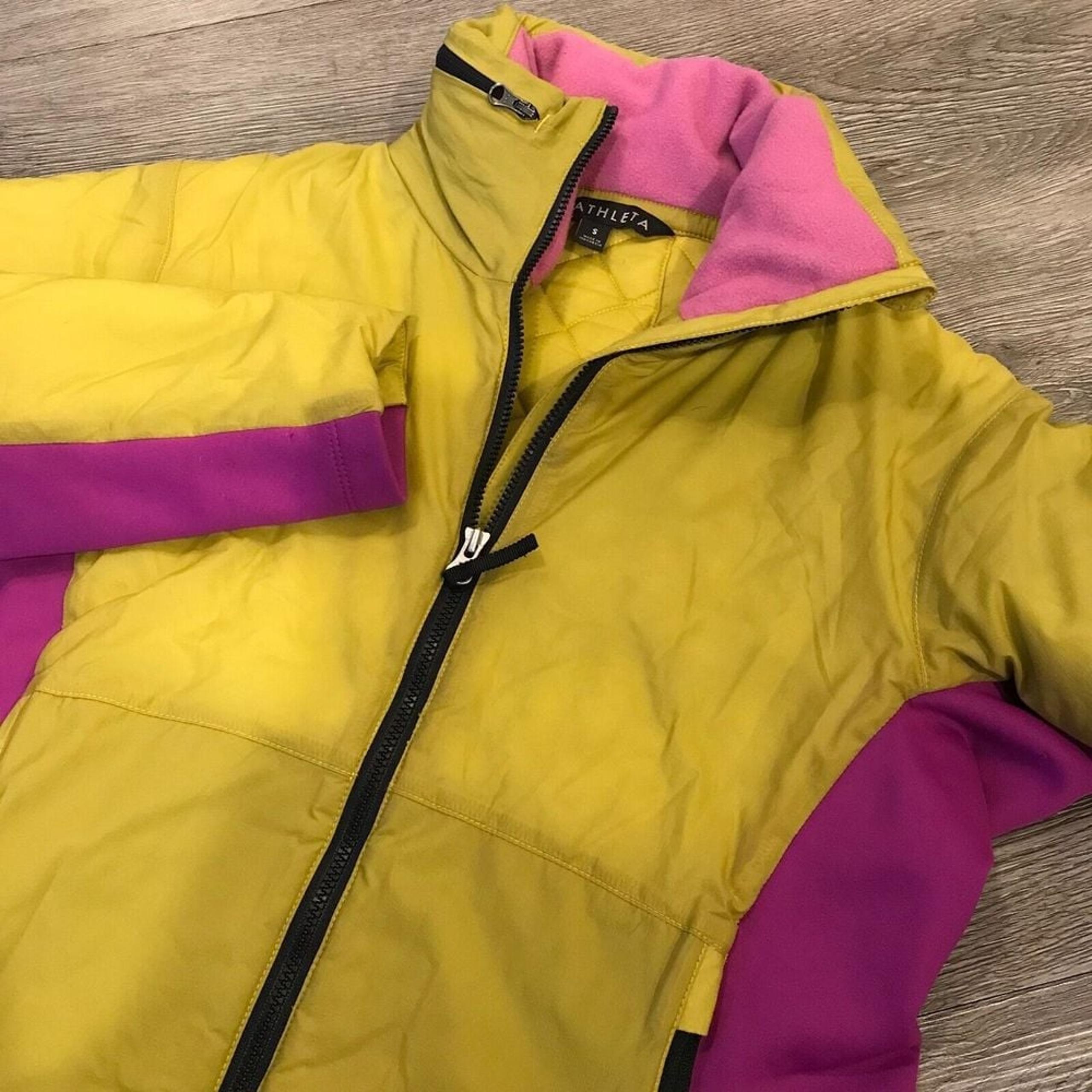 Athleta Womens Small Goose Down Athletic Jacket