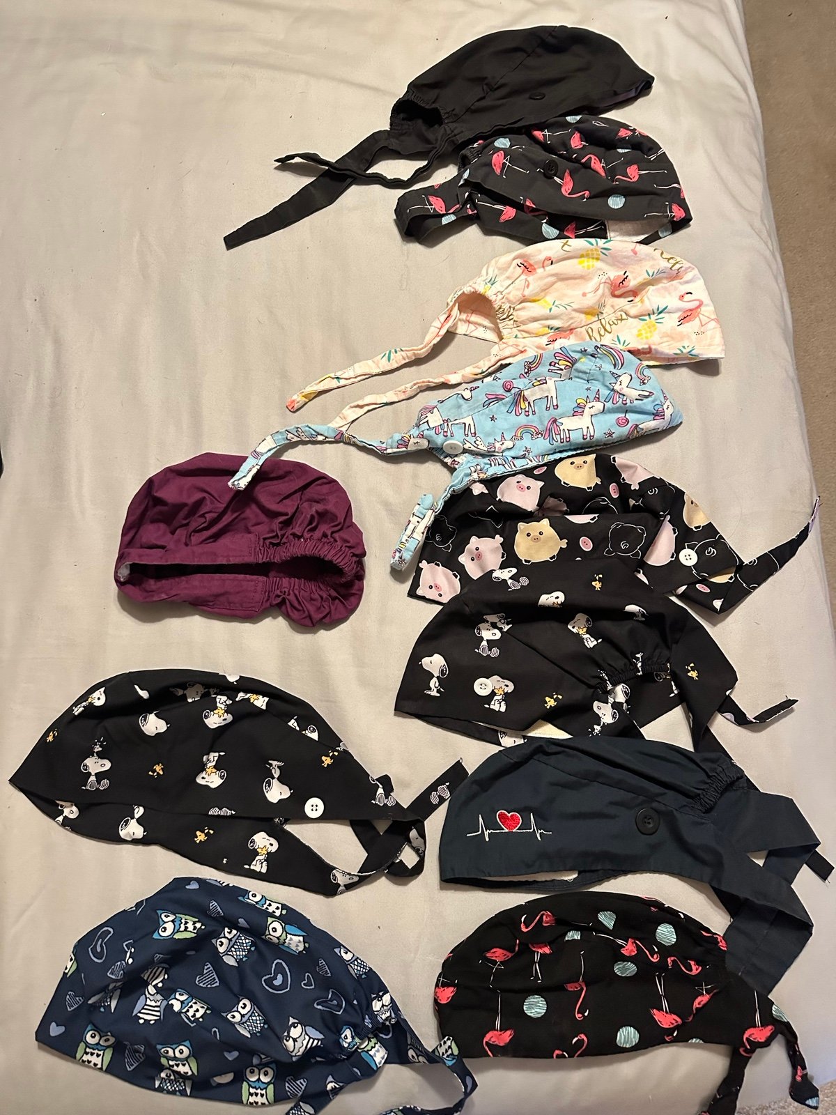 scrub caps