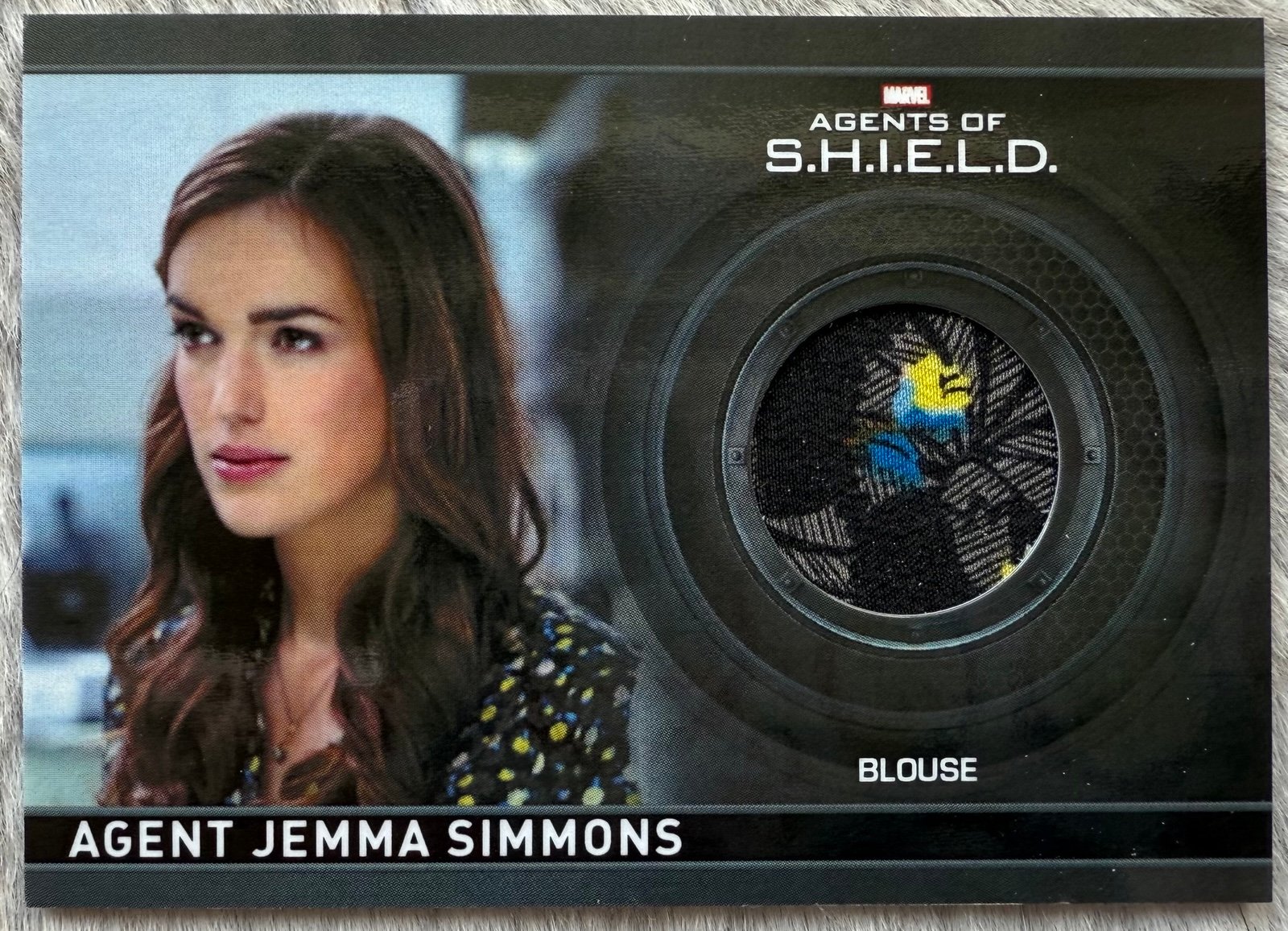 2015 Marvel Agents Of SHIELD Jemma Simmons Blouse Costume Card CC6 79/350