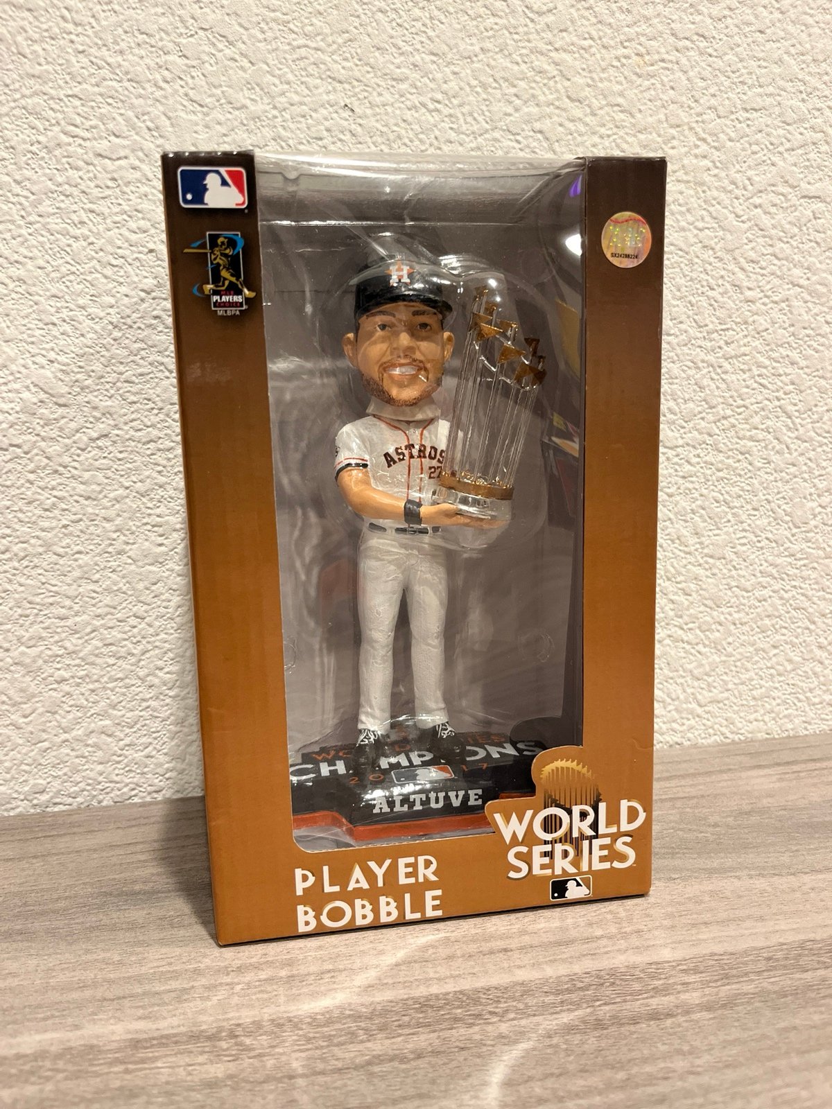 Jose Altuve Houston Astros 2017 World Series Limited Edition Bobblehead MLB